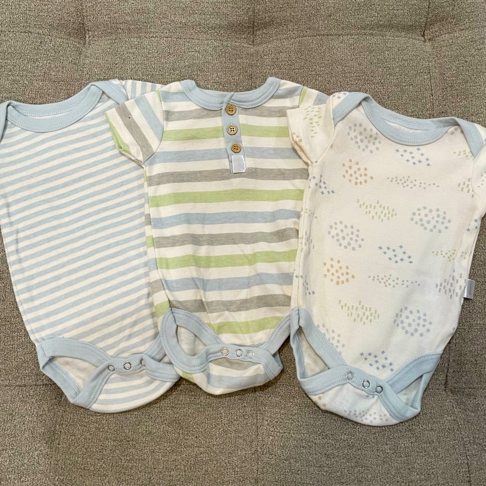 Tahiri 3-6 month onesies